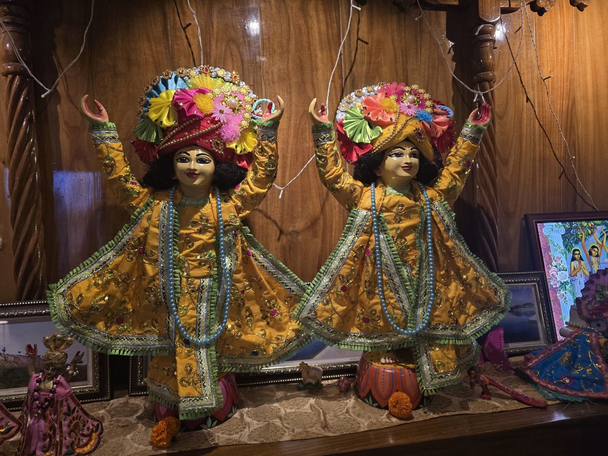Sri Sri Gaura Nityananda at Bhaktivedanta Kunj, Mayapur
